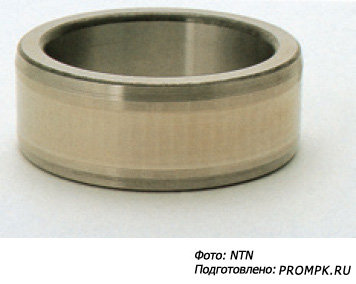 Фреттинг-коррозия внутреннего кольца радиального роликового цилиндрического подшипника, вызванное действием вибрации (Фото NTN)