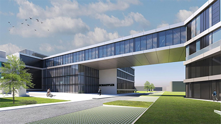 Новый комплекс зданий построит Schaeffler в дополнении к имеющимся в Бюле